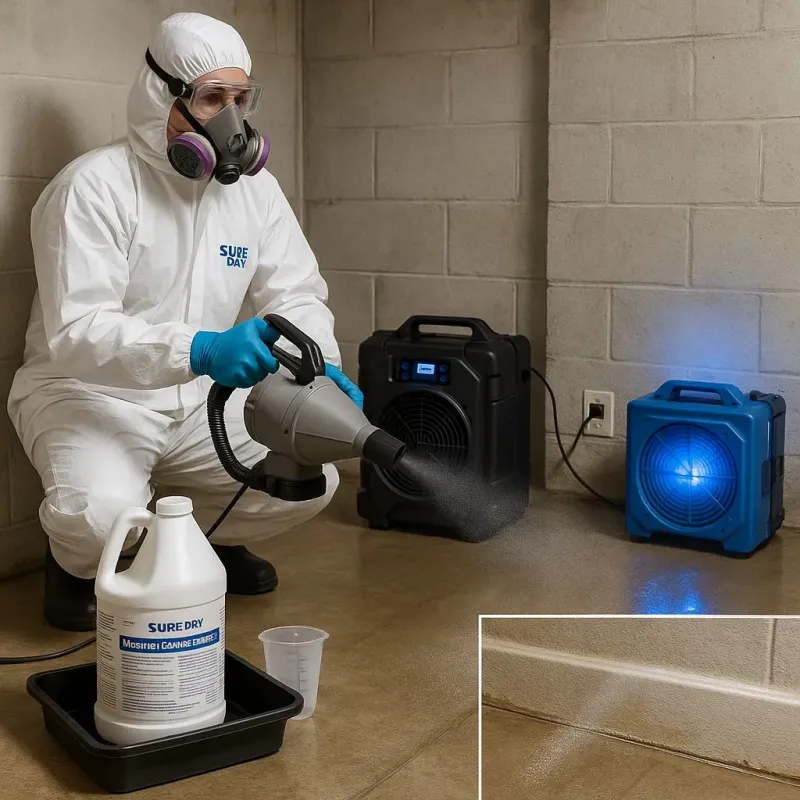 Sanitization and Odor Removal process in Montague, MA