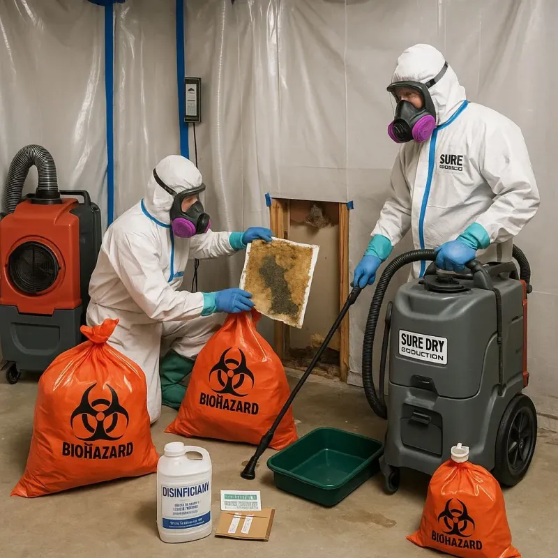 Contaminated Water Handling Protocols process in Montague, MA