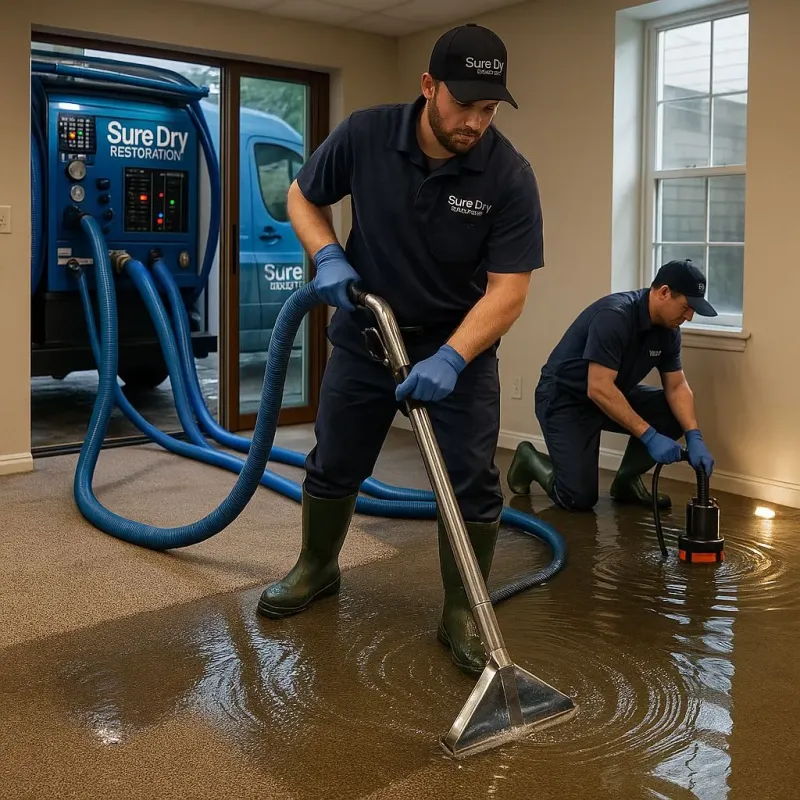 Water Extraction and Removal process in Montague, MA